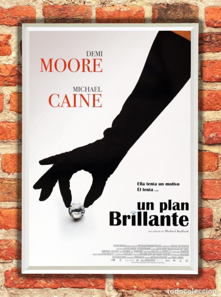 Cine: Cuadro Un plan brillante poster y marco pel&iacute;cula