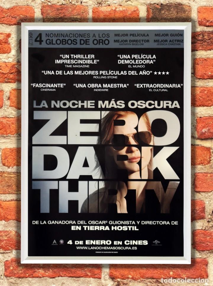 Cine: Cuadro Zero Dark Thirty - La noche m&aacute;s oscura poster y marco pel&iacute;cula