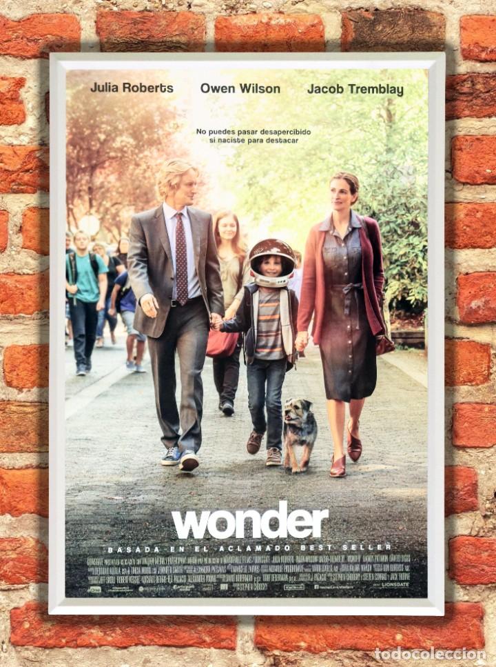 Cine: Cuadro Wonder poster y marco pel&iacute;cula