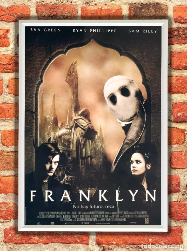 Cine: Cuadro Franklyn poster y marco pel&iacute;cula - Foto 1