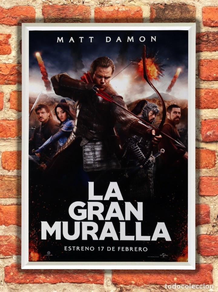 Cine: Cuadro La gran muralla y marco pel&iacute;cula - Foto 1