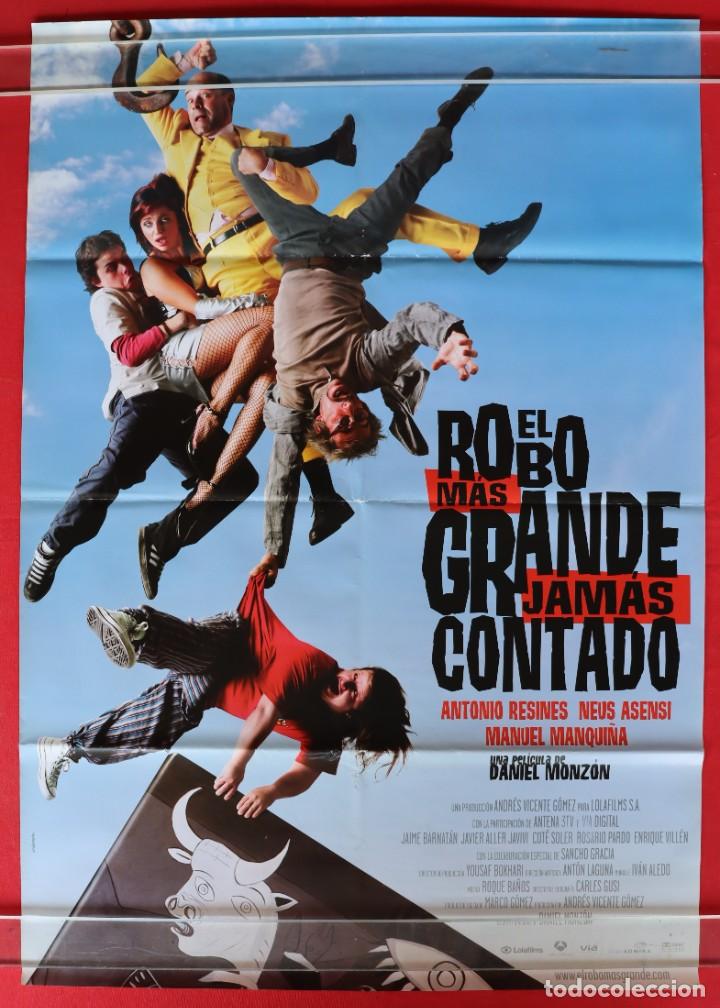 Cinema: Poster El robo m&aacute;s grande jam&aacute;s contado