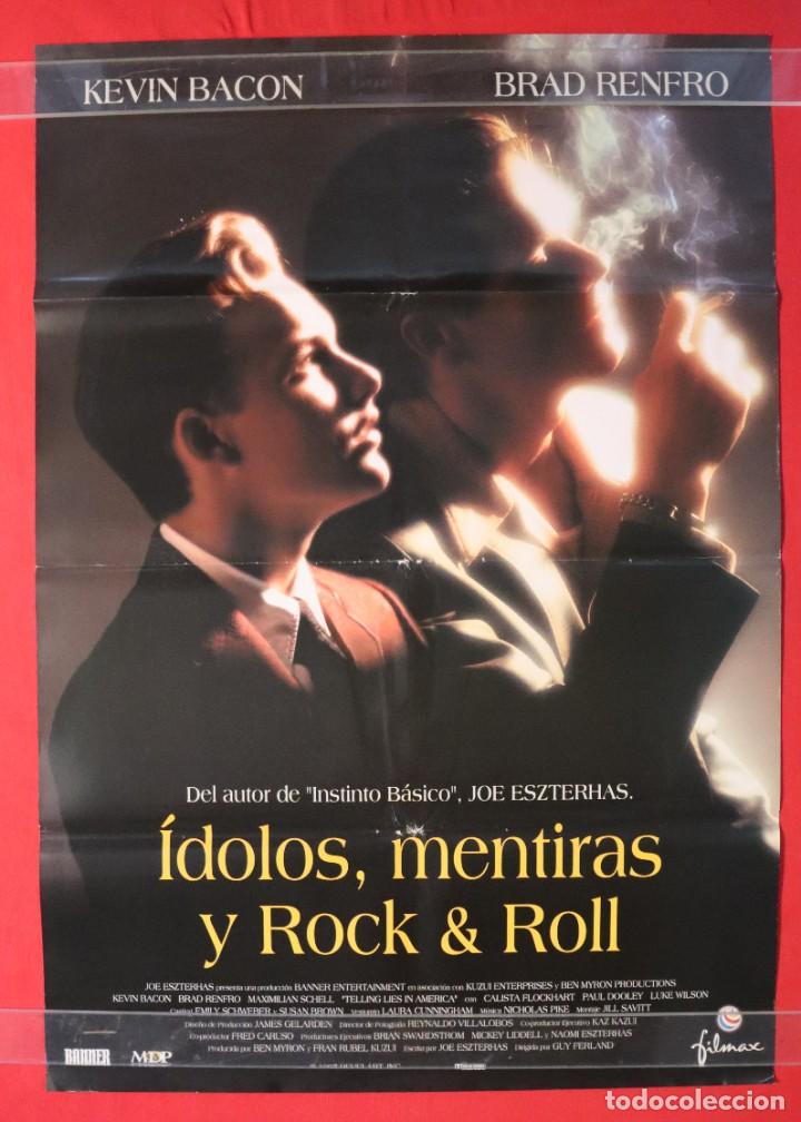 Kino: Poster &Iacute;dolos, mentiras y rock and roll