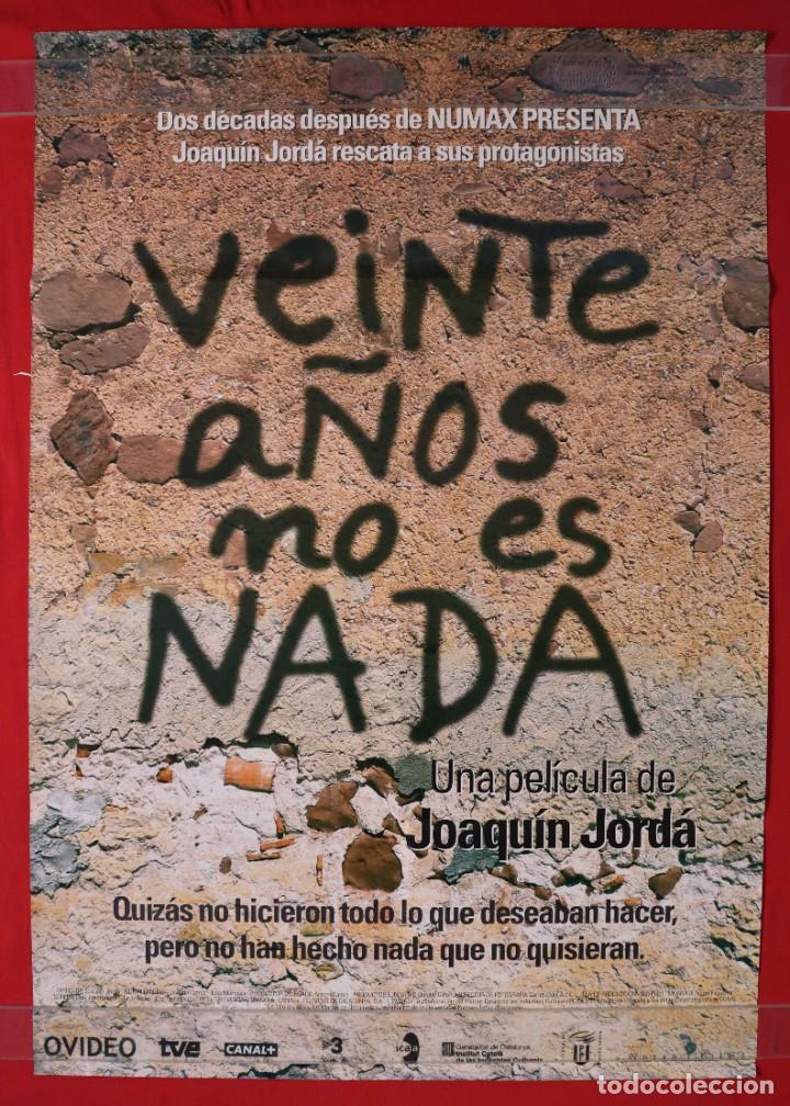 Kino: Poster Veinte a&ntilde;os no es nada