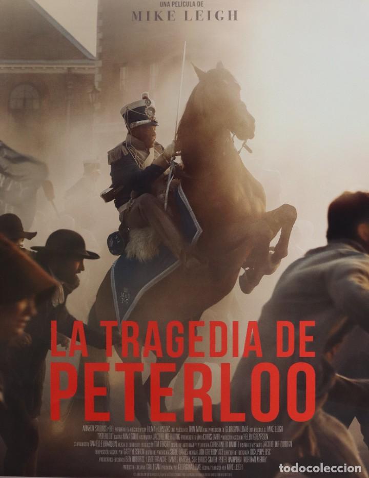 Cine: Poster La tragedia de Peterloo - Foto 1