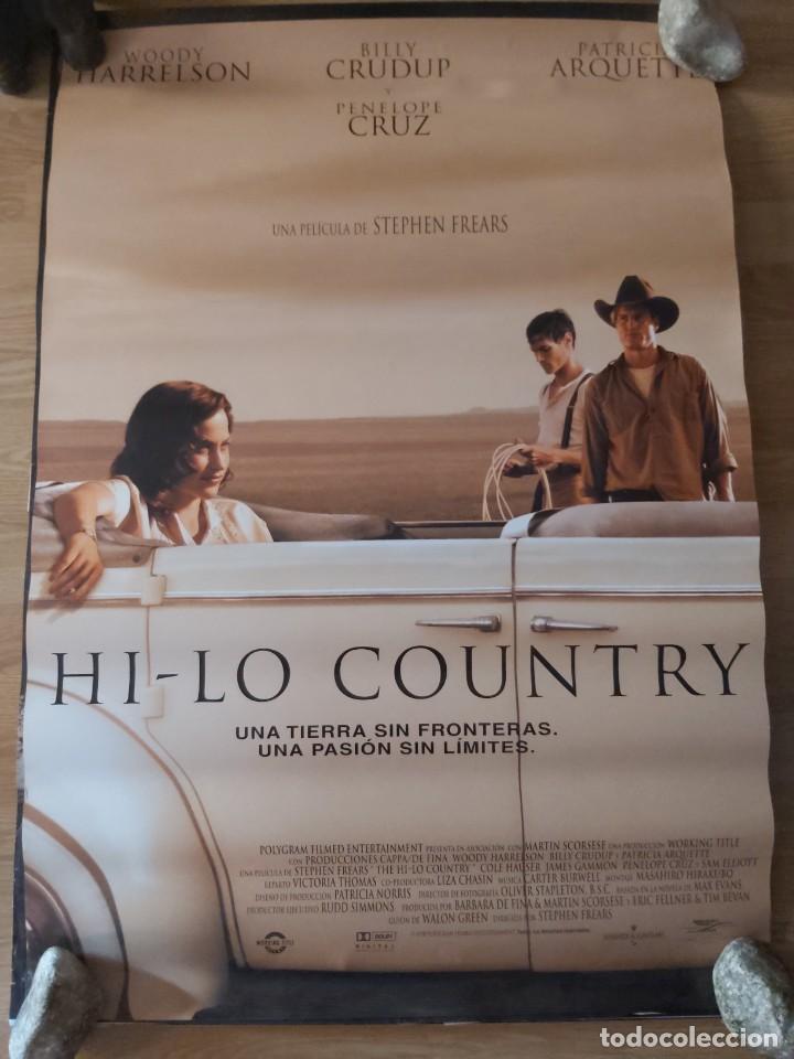 Cinema: Hi - lo country - aprox 70x100 Cartel ORIGINAL Cine (L89)