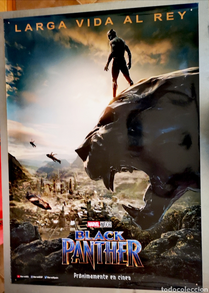 Cine: BLACK PANTER - 2017 - 70 X 100 - (9) - Foto 1