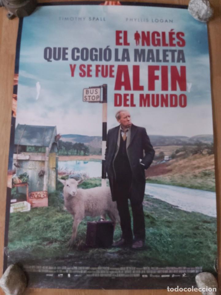Kino: El ingl&eacute;s que cogi&oacute; la maleta y se fue al fin del mundo - APROX 70X100 CARTEL ORIGINAL CINE (L91)