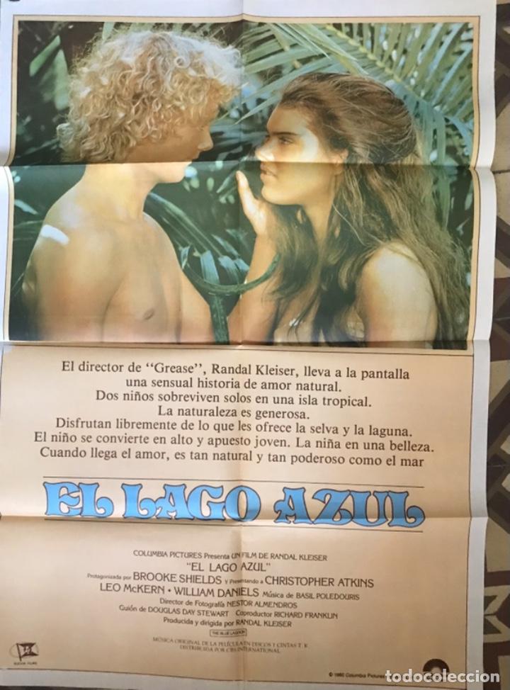 Kino: Cartel poster cine El lago azul