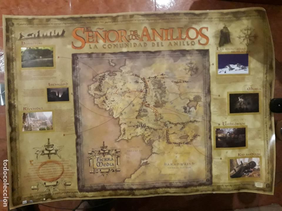 Cinema: POSTER EL SE&Ntilde;OR DE LOS ANILLOS - LA COMUNIDAD DEL ANILLO