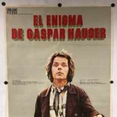 Cine: EL ENIGMA DE GASPAR HAUSER (1975). WERNER HERZOG. CARTEL PROMOCIONAL DE LA PELÍCULA.. Lote 293313498