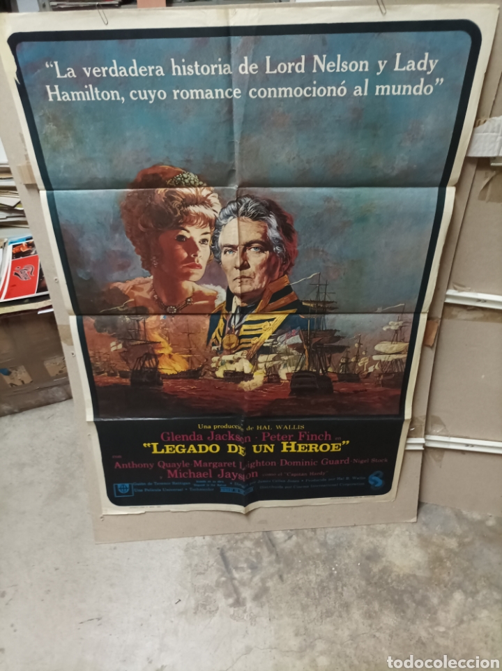 LEGADO DE UN HEROE GLENDA JACKSON POSTER ORIGINAL 70X100 M418 (Cine - Posters y Carteles - Aventura)