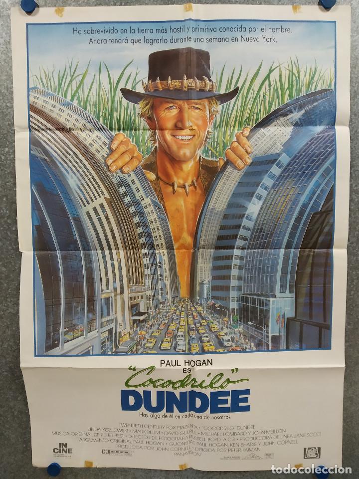 cocodrilo dundee . paul hogan, linda kozlowski. - Buy Posters of adventure  movies on todocoleccion