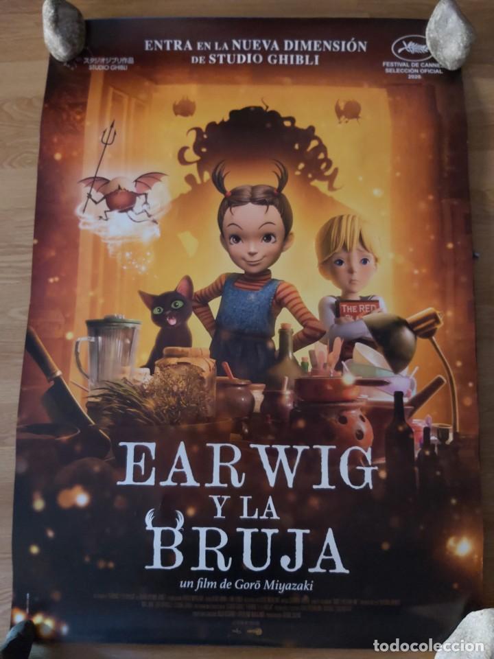 Cin&eacute;ma: Ear wig y la bruja - aprox 70x100 Cartel ORIGINAL Cine (L95)