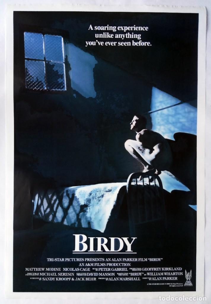 Cinema: BIRDY, con Nicolas Cage. POSTER reproducci&oacute;n. 69 X 102 cms.