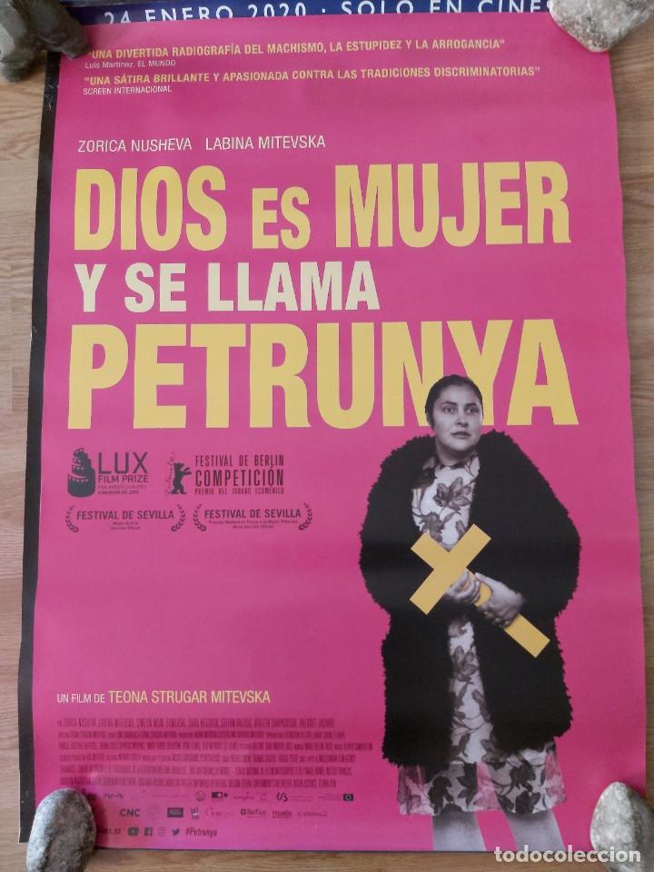 Cinema: Dios es mujer y se llama Petrunya - aprox 70x100 Cartel ORIGINAL Cine (L96)