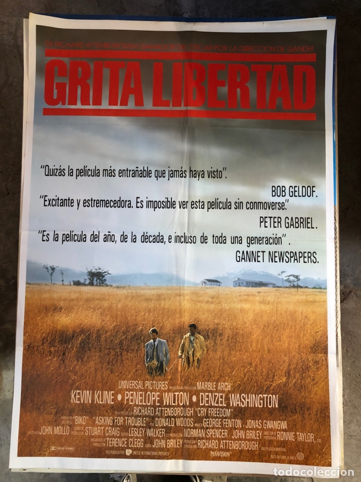 Cinema: Grita libertad 100x70cm