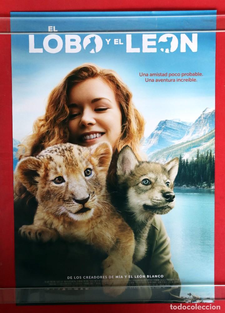 Cin&eacute;ma: P&oacute;ster original de la pel&iacute;cula El lobo y el le&oacute;n