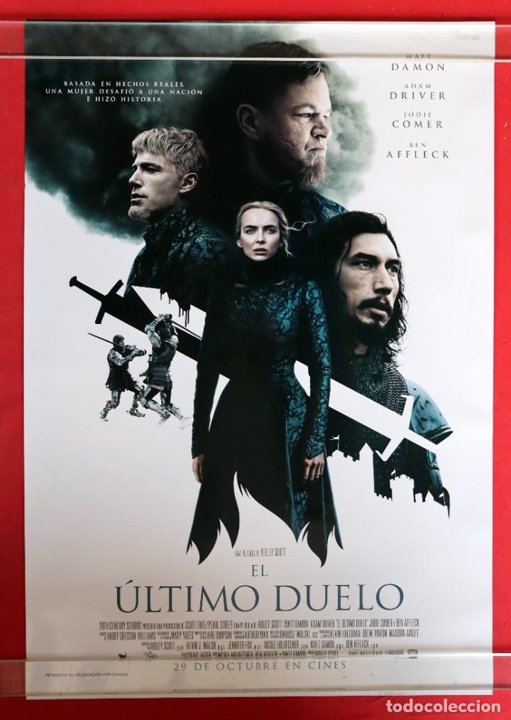 Cine: P&oacute;ster original de la pel&iacute;cula El &uacute;ltimo duelo - Foto 1