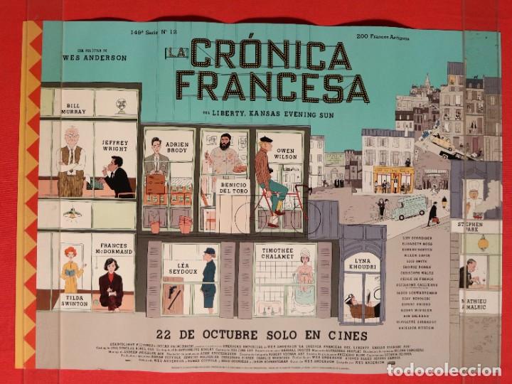 Kino: P&oacute;ster original de la pel&iacute;cula La cr&oacute;nica francesa