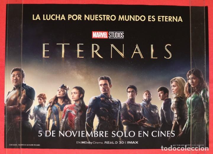 Cine: P&oacute;ster original de la pel&iacute;cula Eternals - Foto 1