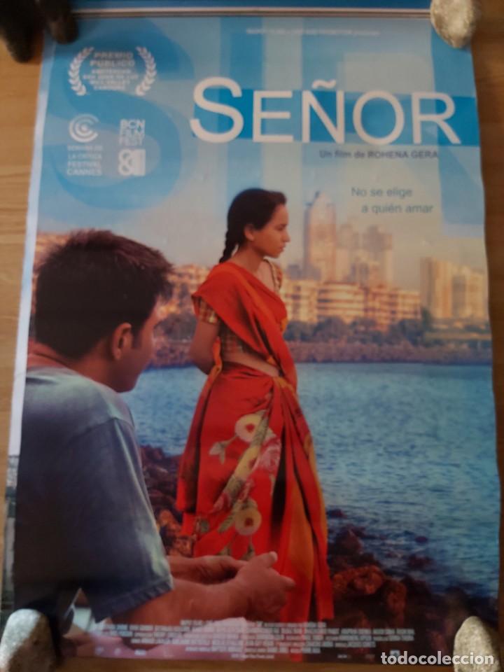Cinema: Se&ntilde;or - aprox 70x100 Cartel ORIGINAL Cine (L97)