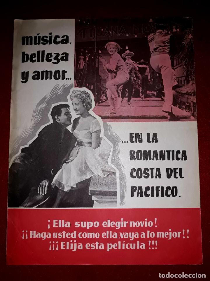 Cine: Cartel Eligiendo Novio Jane Powell y Cliff Robertson Radio Film 1958 - Foto 3 - 302453153