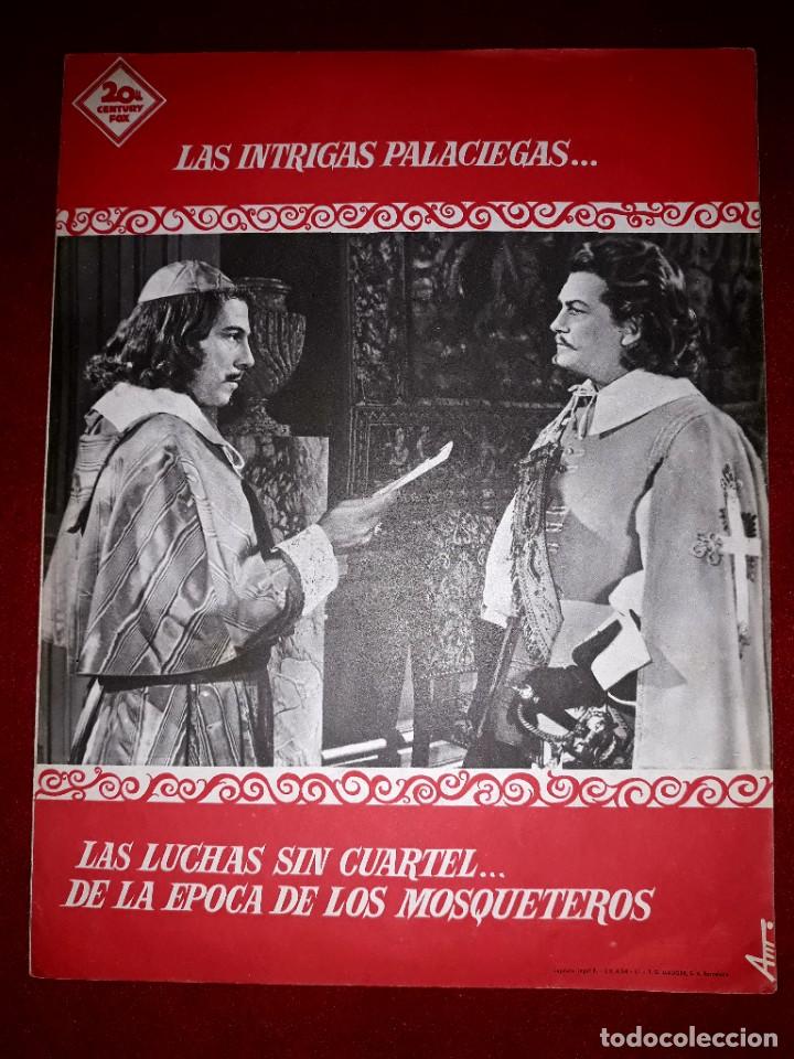 Cine: Cartel La Mascara de Hierro Jean Marais Radio Films Century Fox 1962 - Foto 2 - 302469533