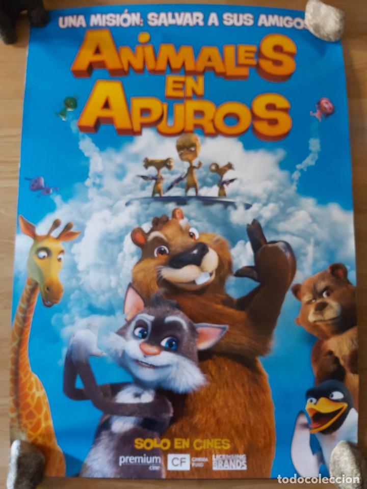 Cin&eacute;ma: Animales en apuros - aprox 70x100 Cartel ORIGINAL Cine (L97)