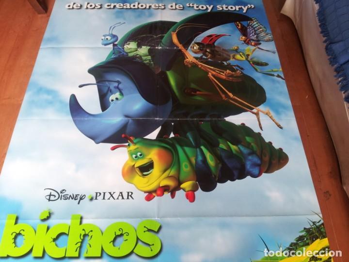 Cine: bichos una aventura en miniatura - animacion - pixar - poster original disney 1998 mod 4 - Foto 2 - 302539223