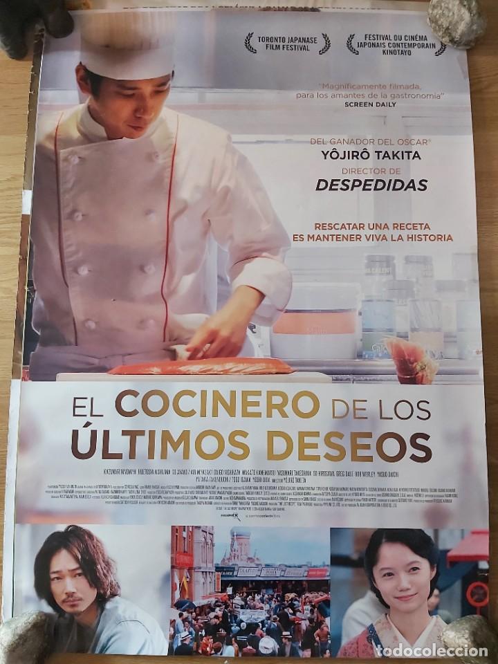 Cinema: El cocinero de los &uacute;ltimos deseos - aprox 70x100 Cartel ORIGINAL Cine (L98)