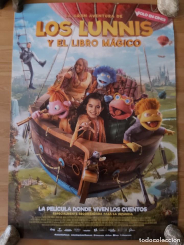 Cin&eacute;ma: Los lunnis y el libro magico - aprox 70x100 Cartel ORIGINAL Cine (L99)