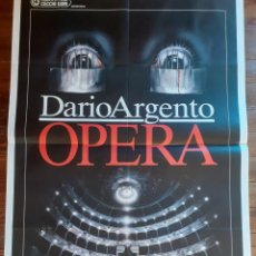 Cine: OPERA (TERROR EN LA ÓPERA) DARIO ARGENTO ORIGINAL ITALIANO 1987 100X140 CMS. COMO NUEVO!!. Lote 304436423