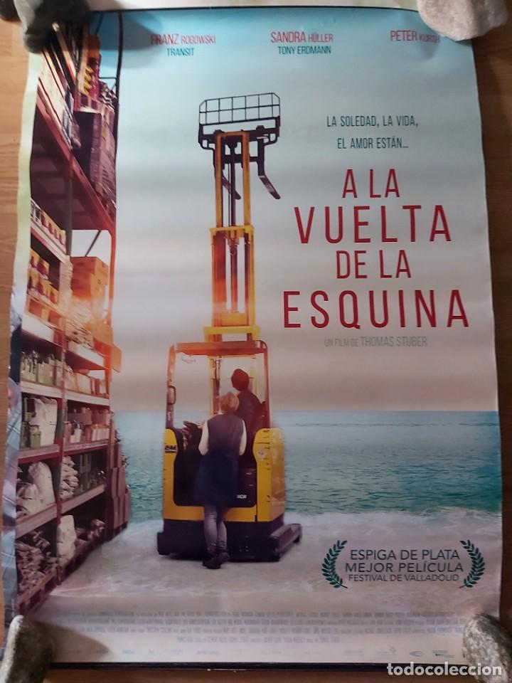 Cinema: A la vuelta de la esquina - aprox 70x100 Cartel ORIGINAL Cine (L99)