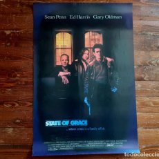 Cine: STATE OF GRACE (EL CLAN DE LOS IRLANDESES) SEAN PENN, GARY OLDMAN ORIGINAL USA 1990 ENROLLADO