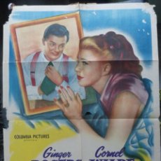 Cine: TENIAS QUE SER TU POSTER INTERN USA EN ESPAÑOL,1947,GINGER ROGERS,CORNEL WILDE. Lote 307785763