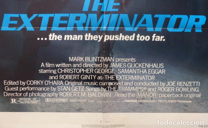 Cine: The exterminator original poster,1980 - Foto 9