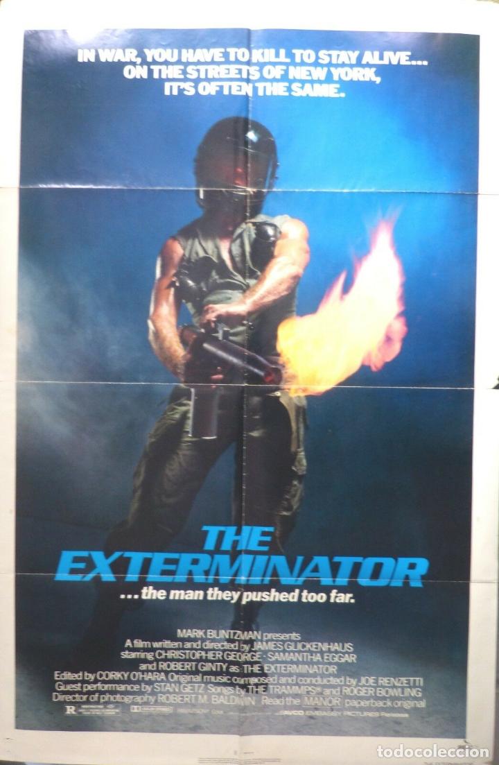 Cine: The exterminator original poster,1980 - Foto 1