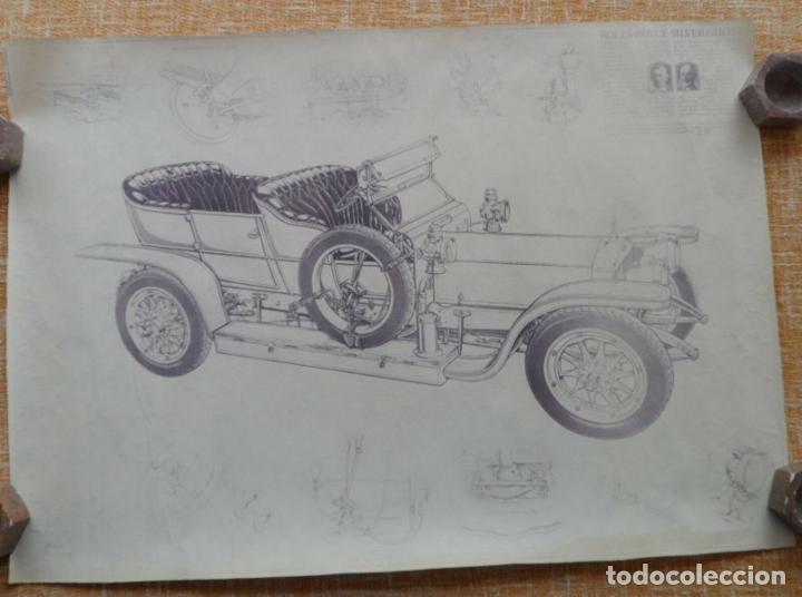 Cine: Rolls Royce Silver Ghost Poster, Rolled, Original, 60x42 cm. - Foto 1