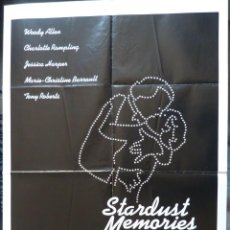 Cine: STARDUST MEMORIES MOVIE POSTER,YEAR 1980,1 SHEET,WOODY ALLEN,CHARLOTTE RAMPLING. Lote 307785773