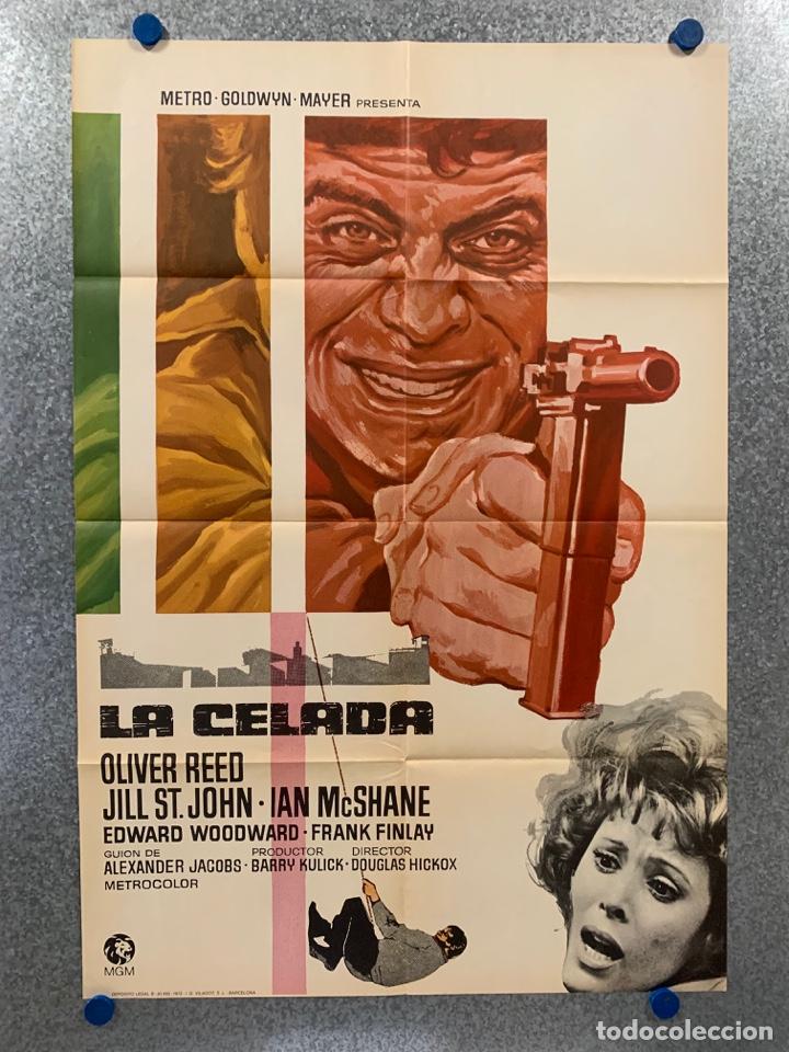 Kino: La celada. Oliver Reed, Jill St. John, Ian McShane. A&Ntilde;O 1972. POSTER ORIGINAL