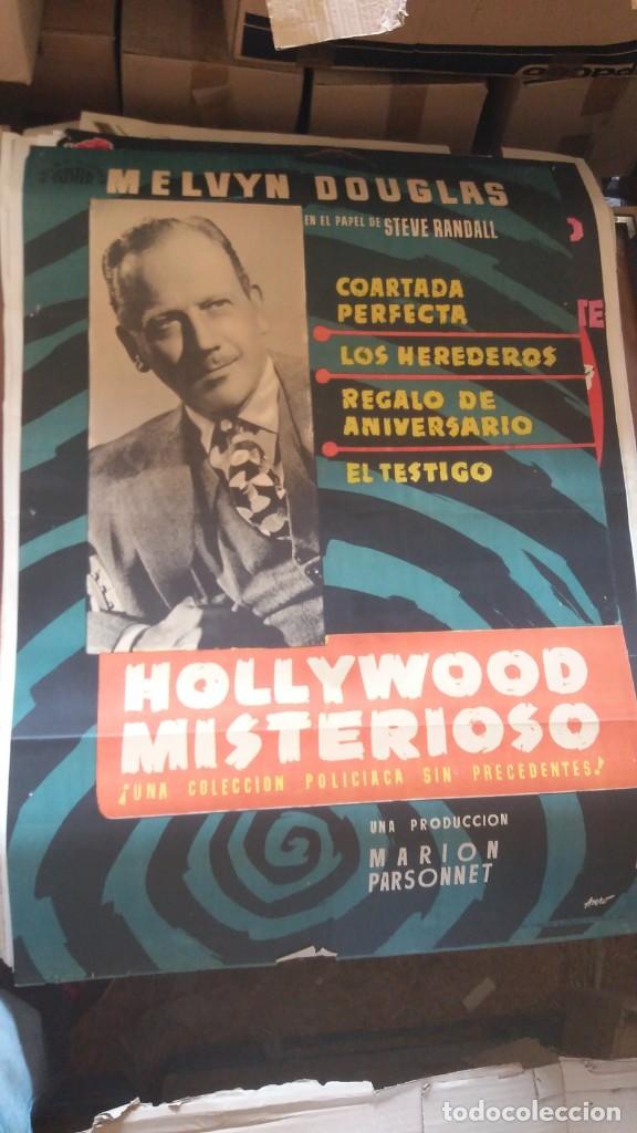 Cine: CARTEL ORIGINAL, HOLLYWOOD MISTERIOSO - Foto 1