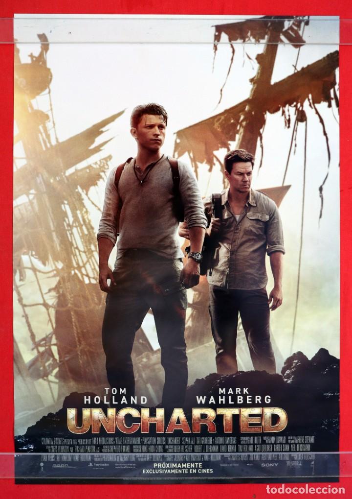 Cine: P&oacute;ster original de la pel&iacute;cula Uncarted - Foto 1