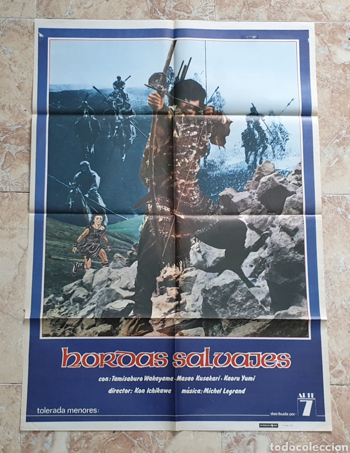 Cinema: POSTER ORIGINAL HORDAS SALVAJES