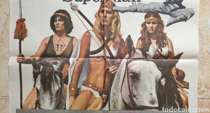Cine: POSTER ORIGINAL LAS AMAZONAS CONTRA LOS SUPERMAN - Foto 9