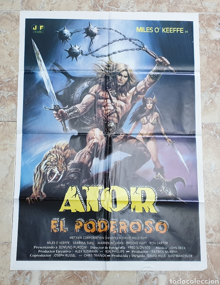 Cin&eacute;ma: POSTER ORIGINAL ATOR EL PODEROSO