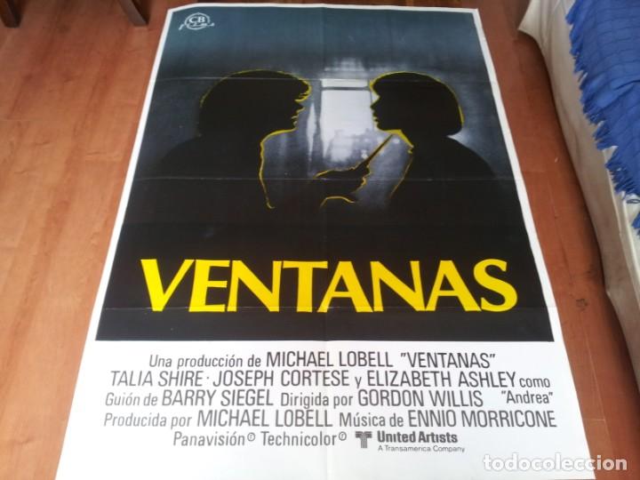 Cinema: Ventanas - Talia Shire, Joseph Cortese, Elizabeth Ashley - poster original CB films 1980