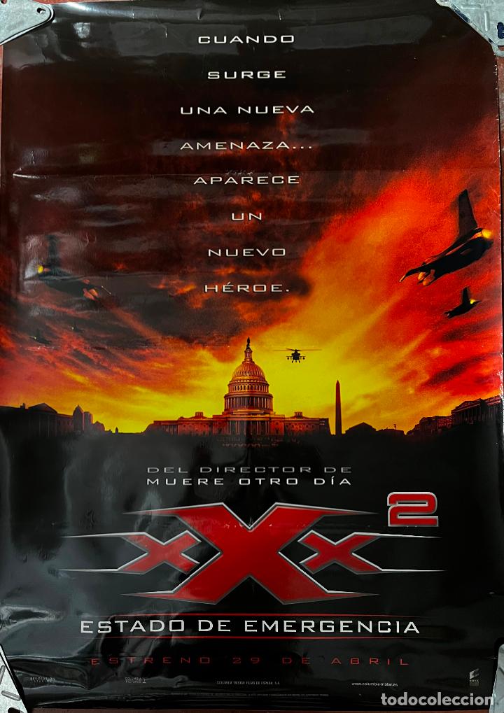 Kino: CARTEL DE CINE ORIGINAL. PEL&Iacute;CULA, ESTADO DE EMERGENCIA XXX 2. MEDIDAS 68X98 CM.