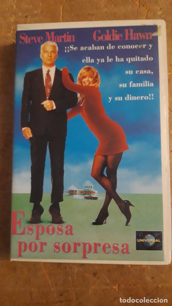 Cin&eacute;ma: 1 VIDEO VHS DE ** ESPOSA POR SORPRESA . GOLDIE HAWN ** UNIVERSAL SIN REVISAR. ORIGINAL
