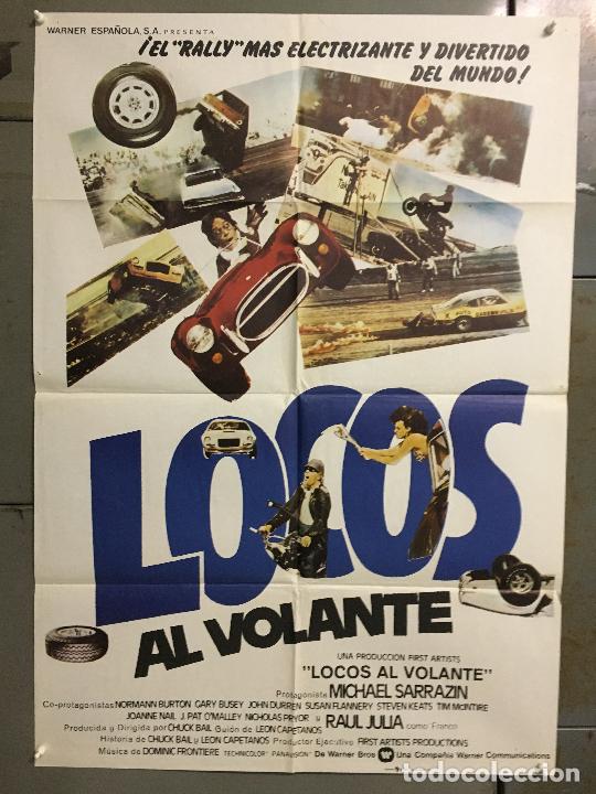 cdo o775 locos al volante ac cobra chevrolet ca - Buy Posters of adventure  movies on todocoleccion